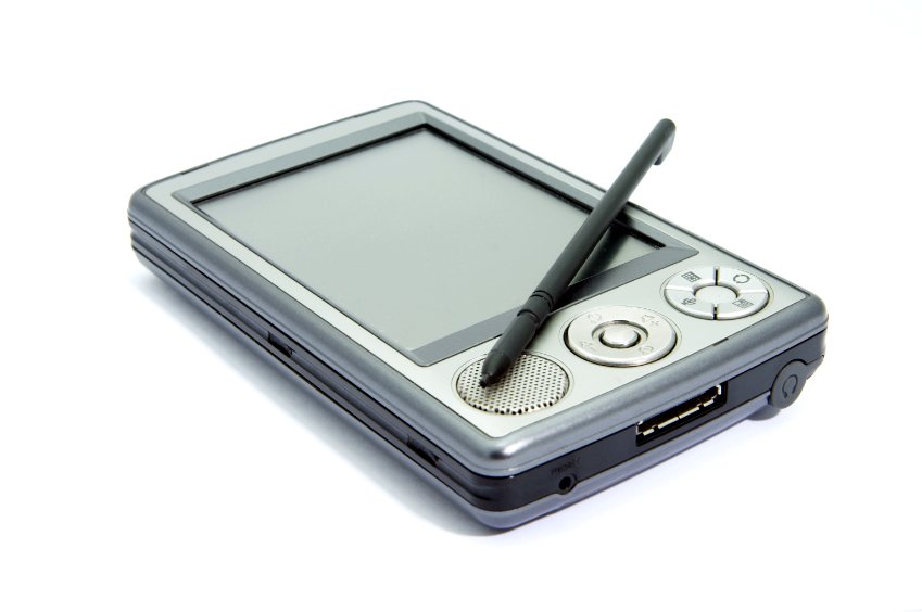 PDA durci gris équipé d’un stylet